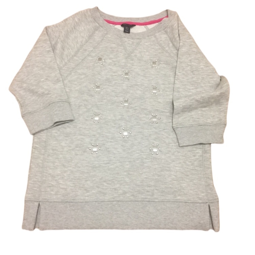 Girls Tommy Hilfiger sweatshirt Gray size 16